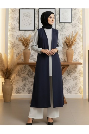 Pureva Şifon Merseeize Konbinli Tunik Pantolon Takım